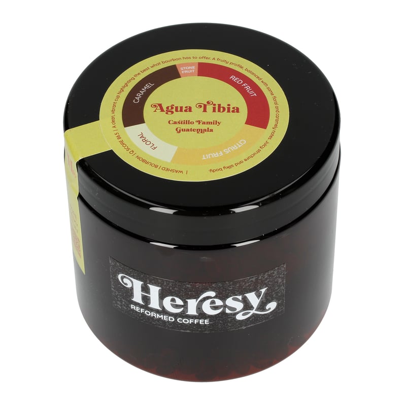 Heresy - Guatemala Agua Tibia Castillo Family Washed Bourbon Filter 252g
