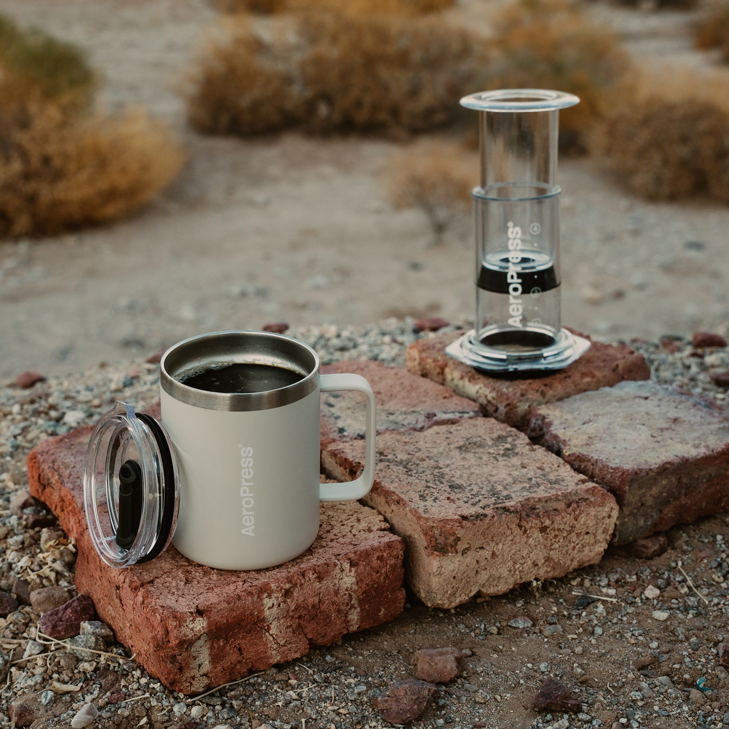 AeroPress - Travel Coffee Mug Cream 350ml