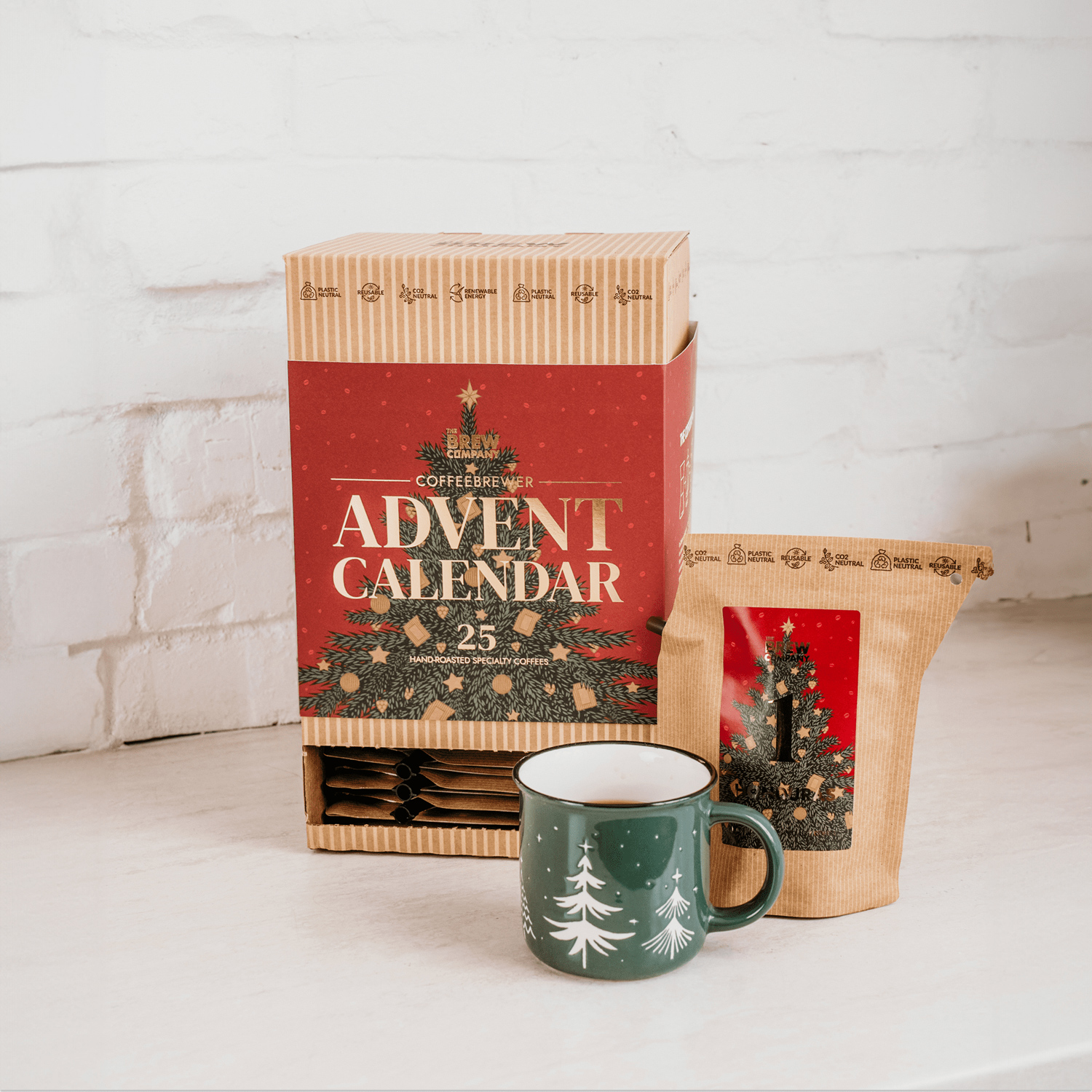 The Brew Company - Advent Calendar Festive Red Coffee Omniroast 525 g