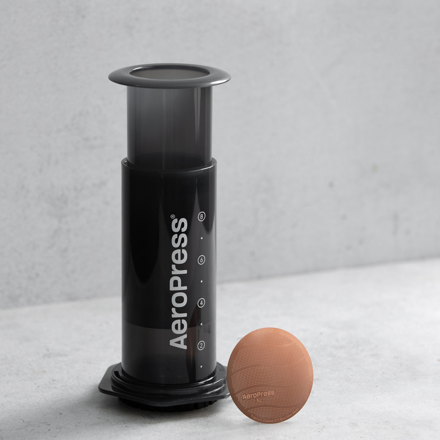 AeroPress - Złoty filtr ze stali nierdzewnej - XL