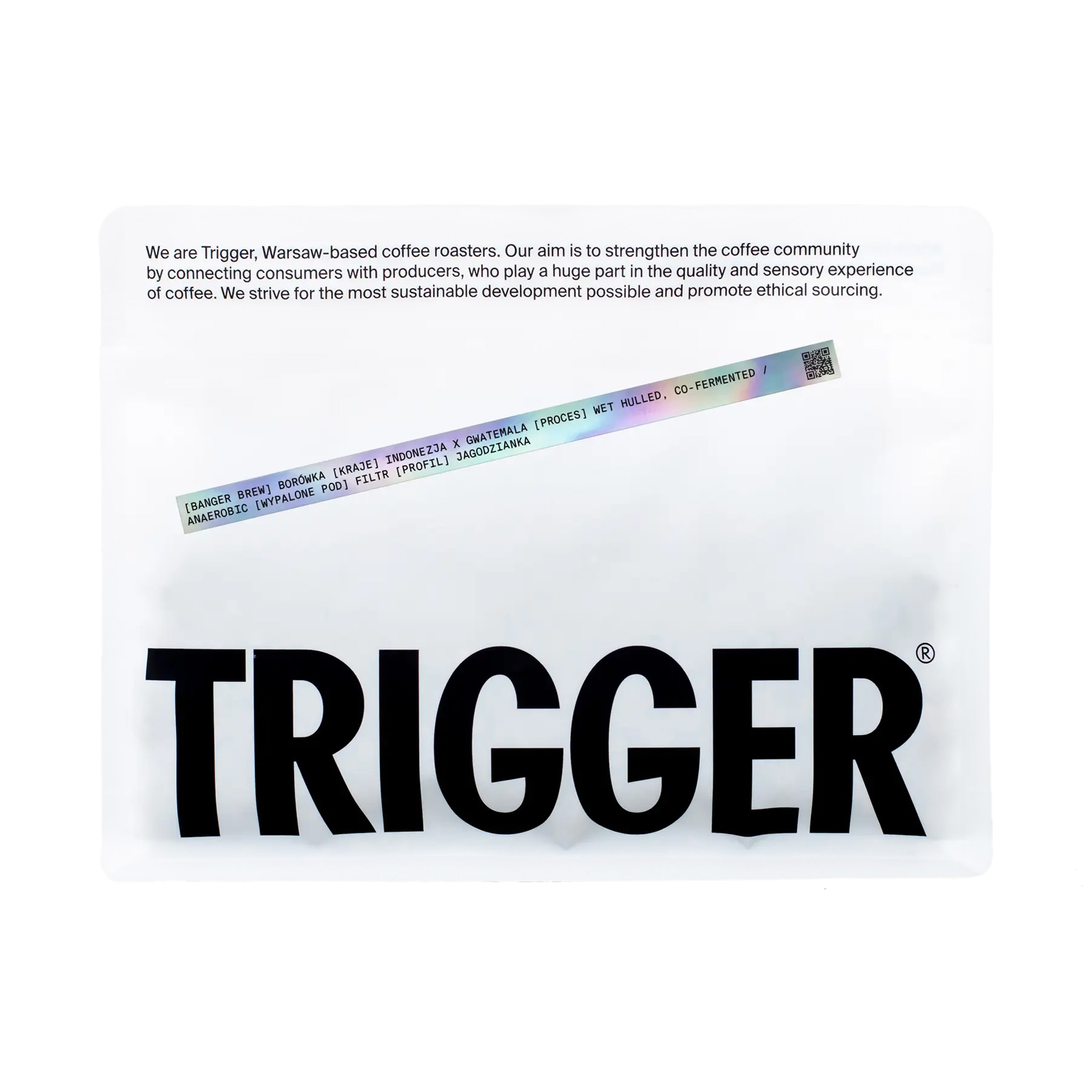 Trigger - kawa ziarnista Banger Brew Borówka Blend Filter 250 g