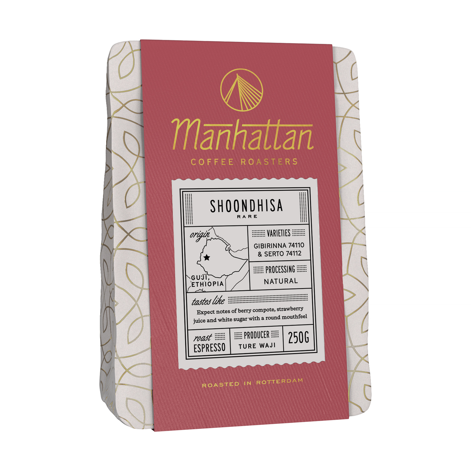 Manhattan Coffee Roasters - Ethiopia Shoondhisa Natural Espresso 250g