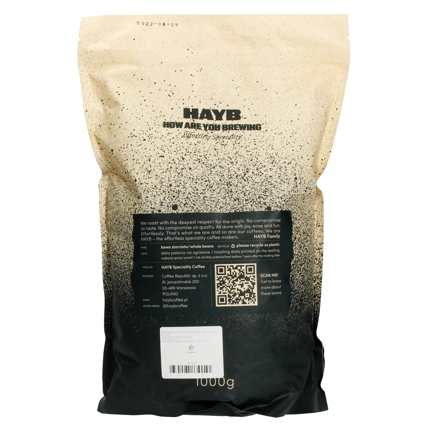 HAYB - Guatemala Dark Espresso 1kg