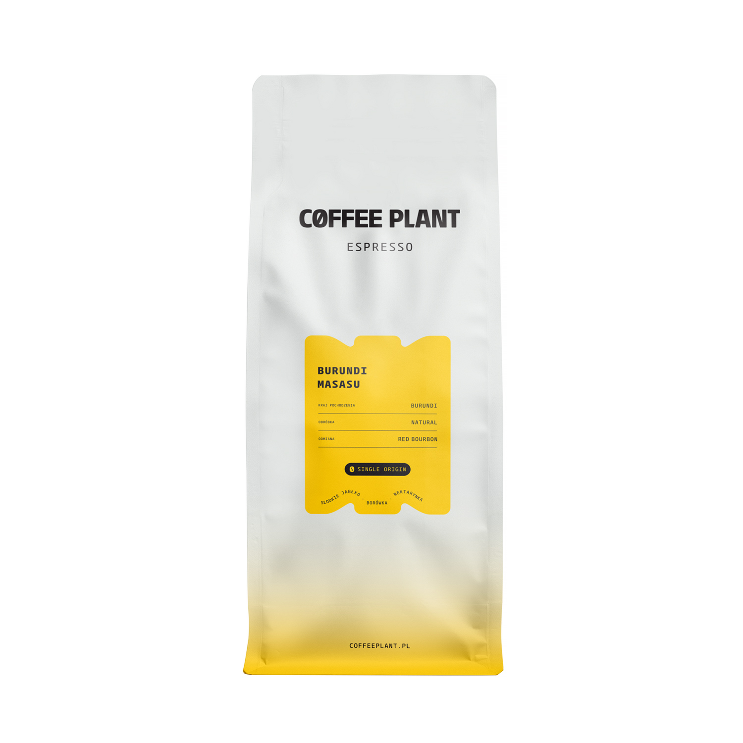 COFFEE PLANT - Burundi Masasu Natural Espresso 1kg