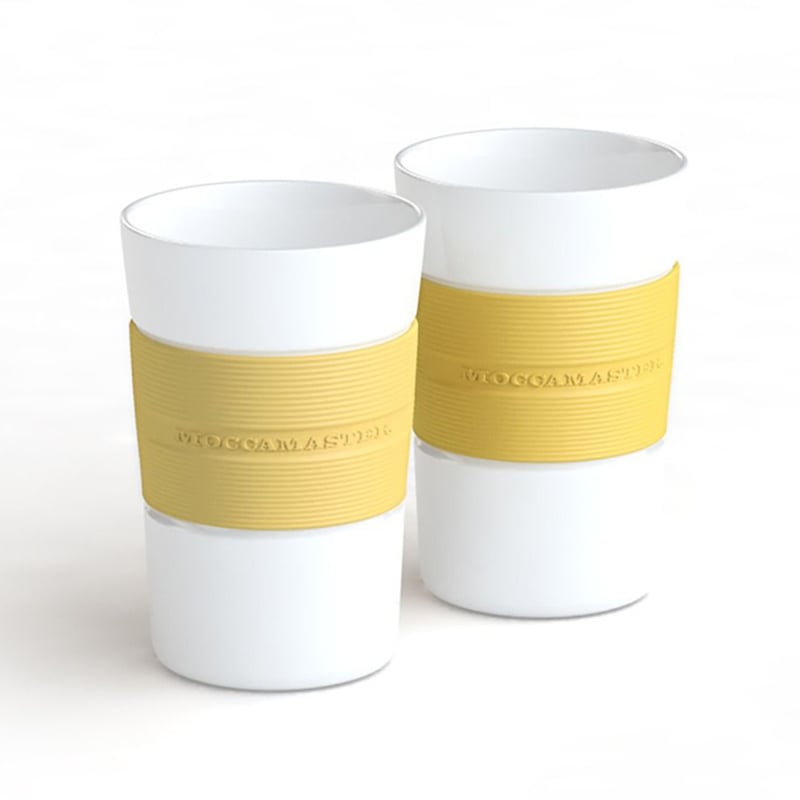 Moccamaster - Two 200ml Coffeemugs - Pastel Yellow