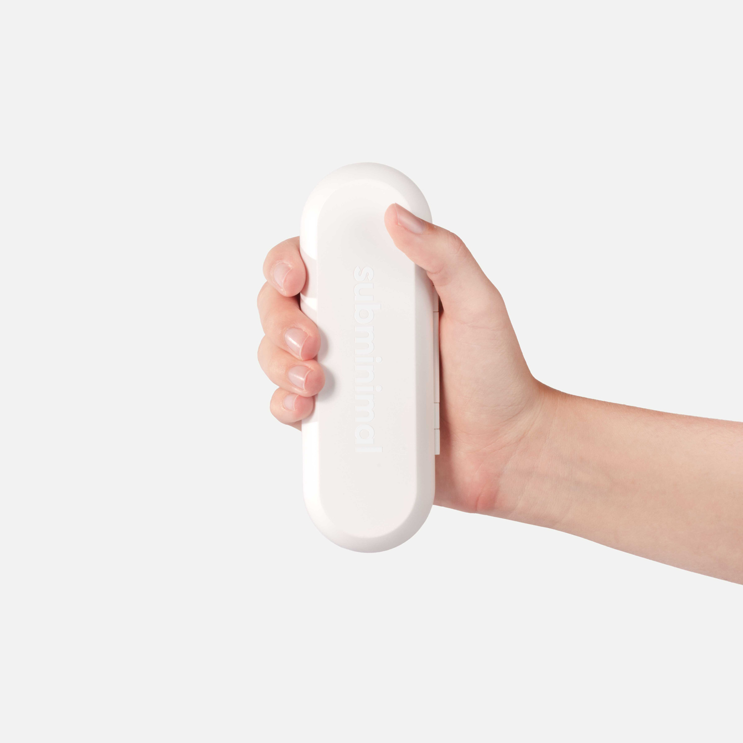 Subminimal - Manual Milk Frother NanoFoamer GO White
