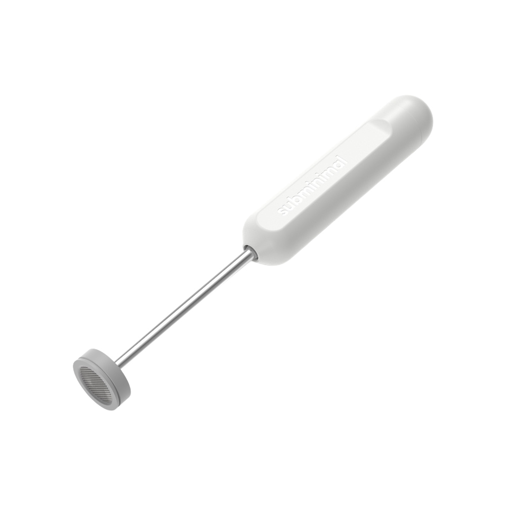 Subminimal - Manual Milk Frother NanoFoamer GO White