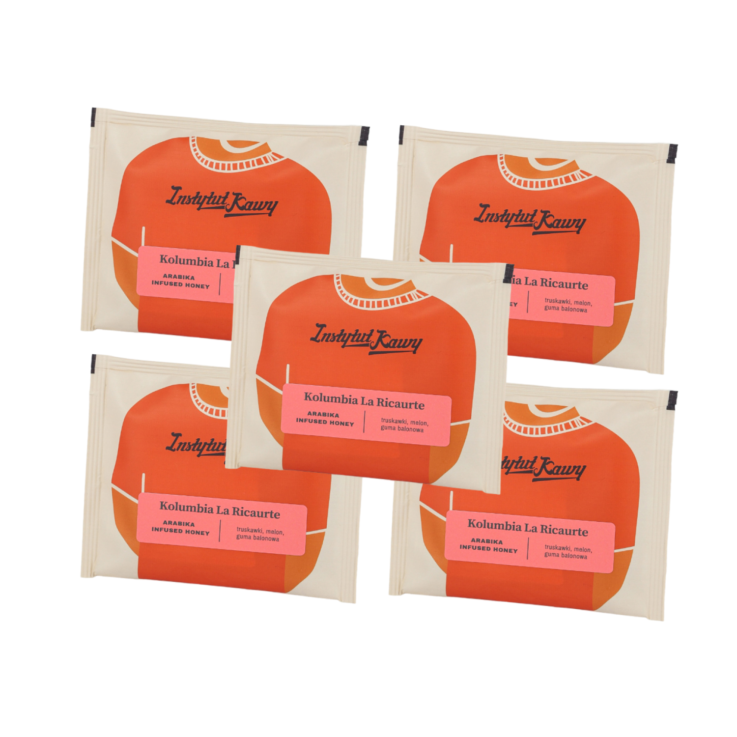 Instytut Kawy - kawa w saszetkach Kolumbia La Ricaurte Filter - 5x1 saszetka 12 g