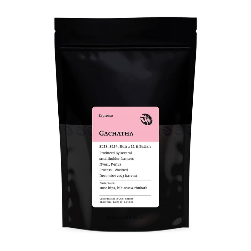 Tim Wendelboe - Kenia Gachatha Washed Espresso 250g