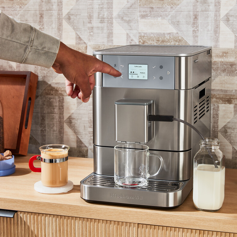 KitchenAid - Automatic Espresso Machine KF6 inox