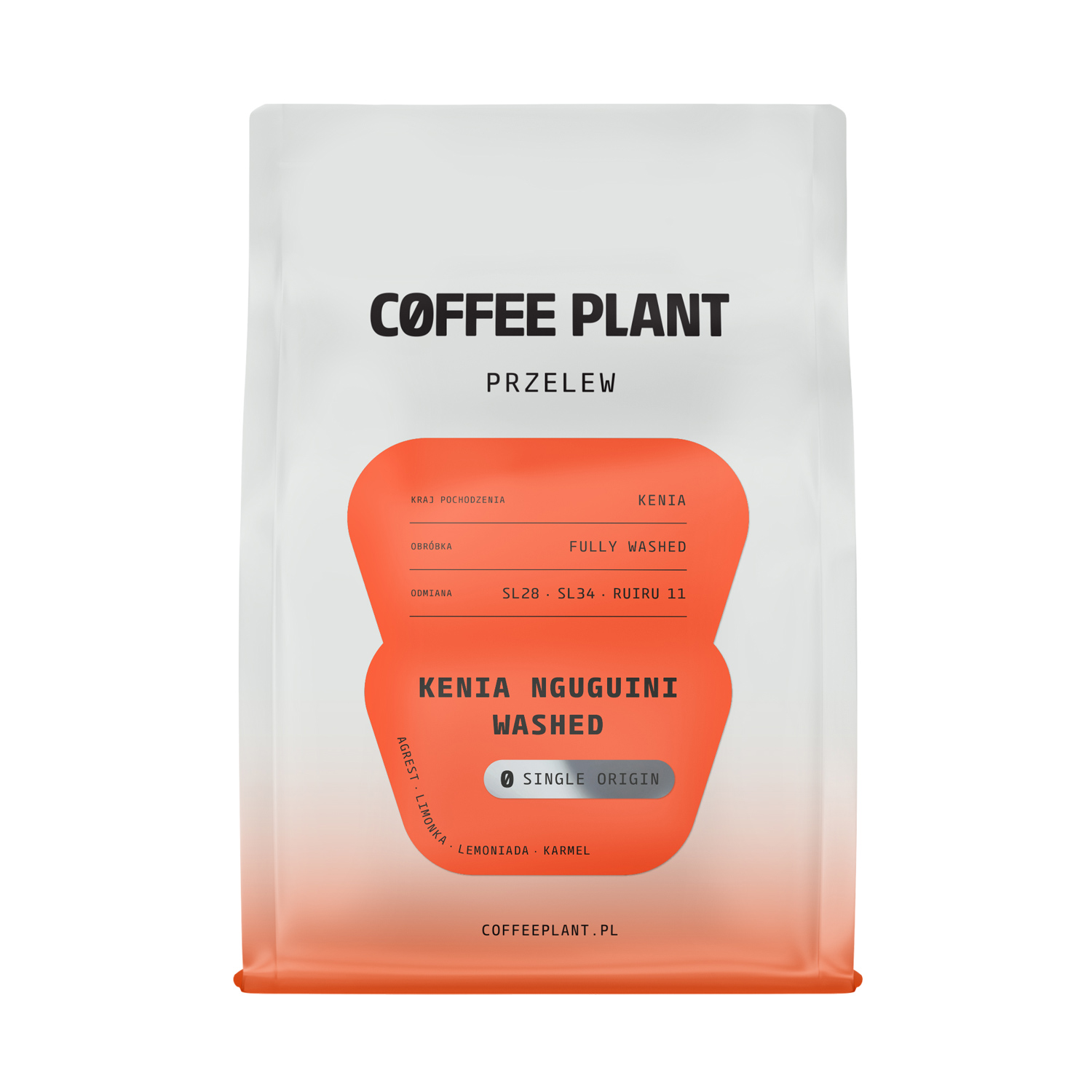 COFFEE PLANT - kawa ziarnista Kenia Nguguini Washed Filter 250 g