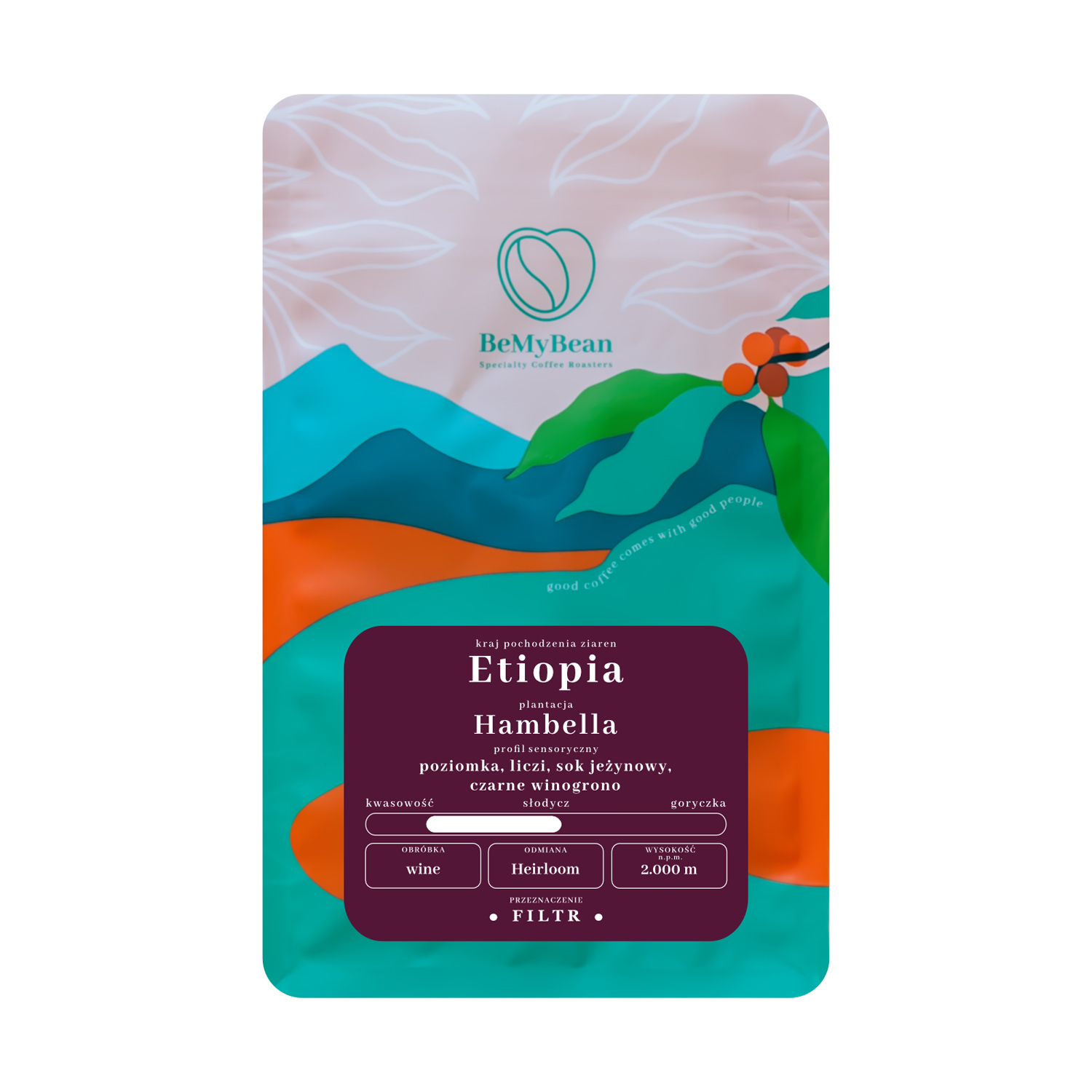BeMyBean - Ethiopia Hambella Wine Filter 250 g