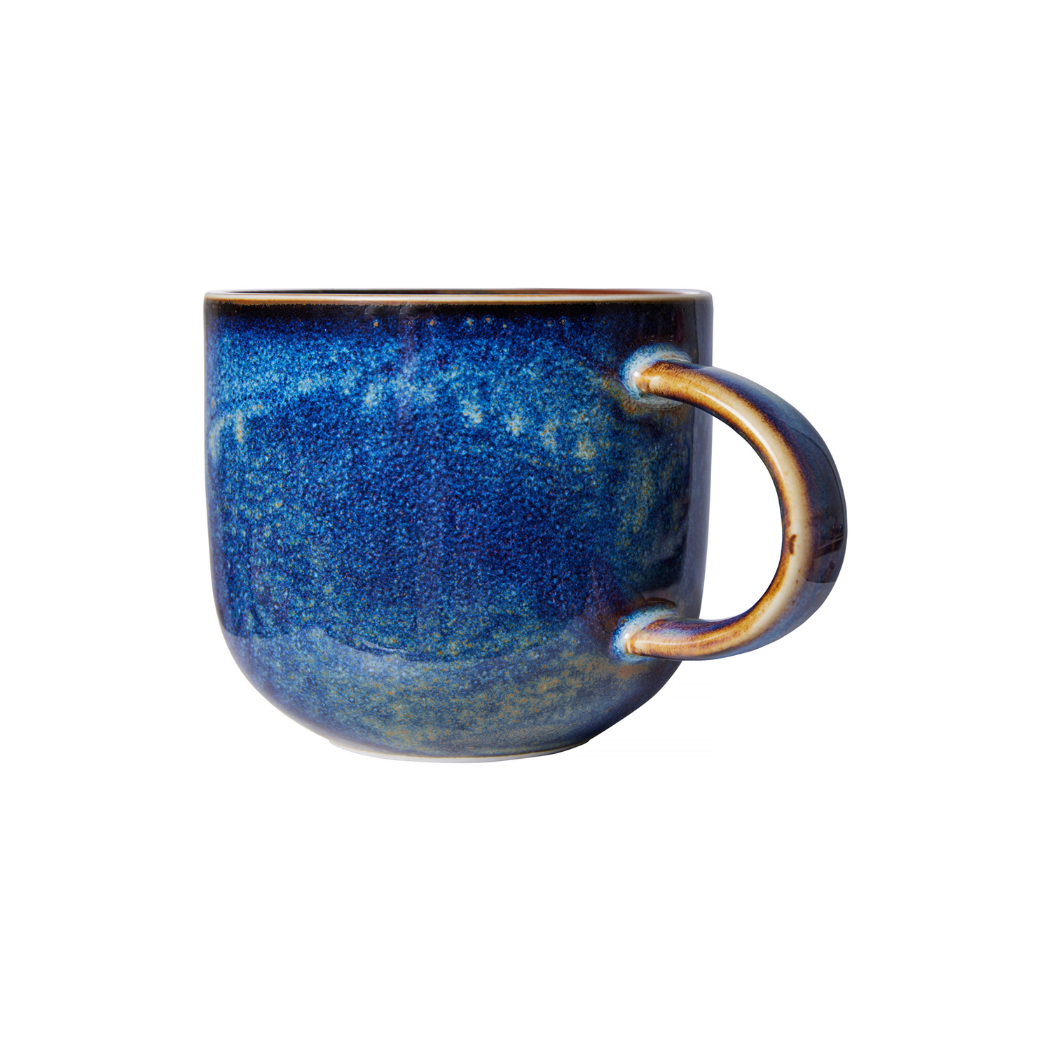 HKliving - Chef Ceramics Mug Rustic Blue 320ml