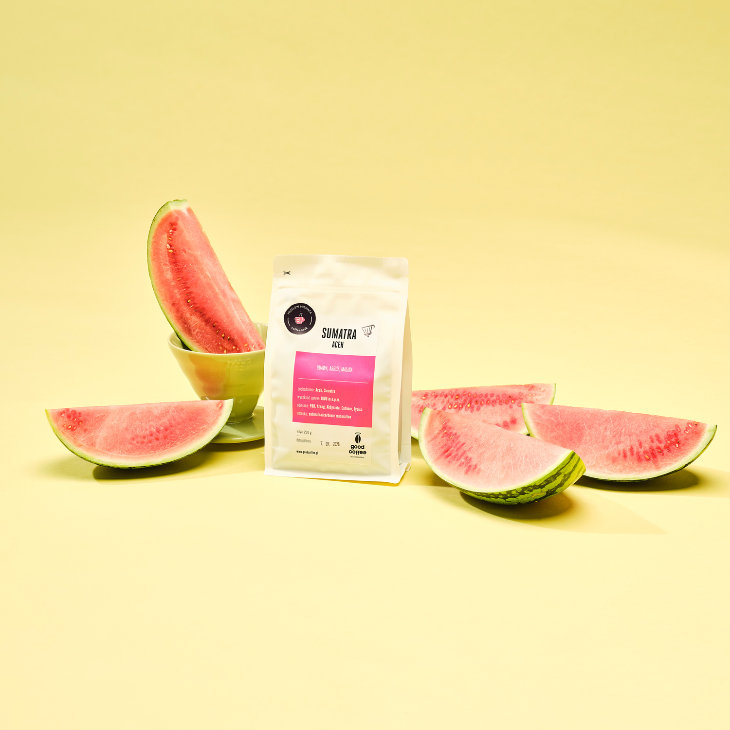 PRZELEW MIESIĄCA: Good Coffee - kawa ziarnista Sumatra Aceh Natural Carbonic Maceration Filter 250 g