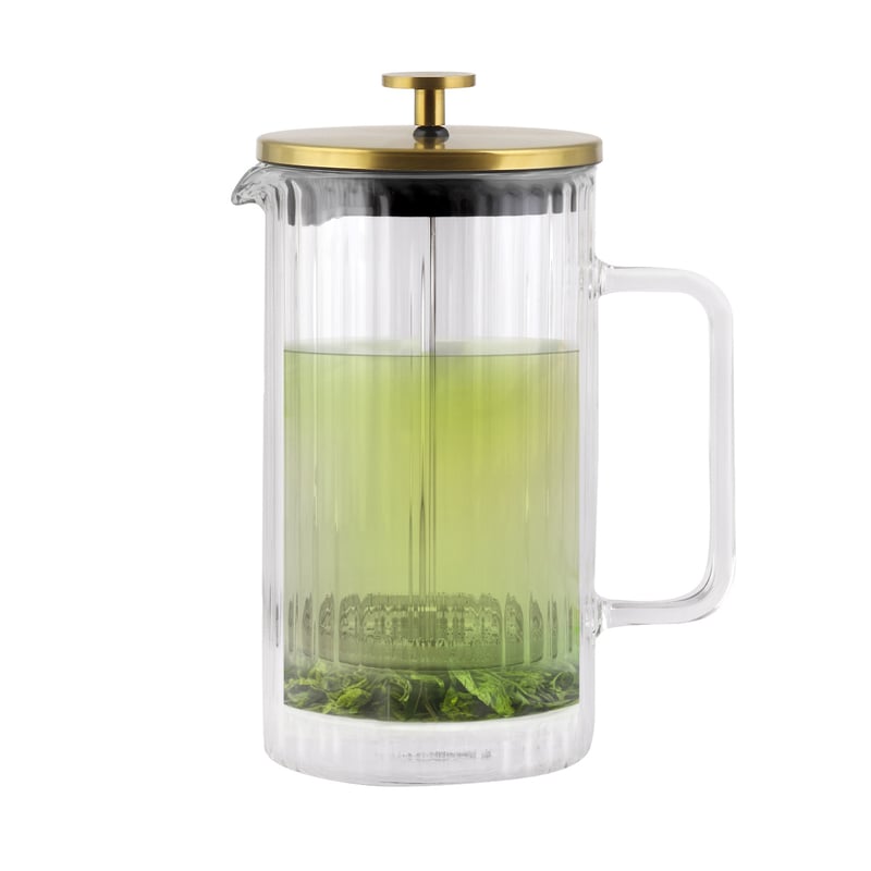 Vialli Design - Tulip French Press złoty mat 1l