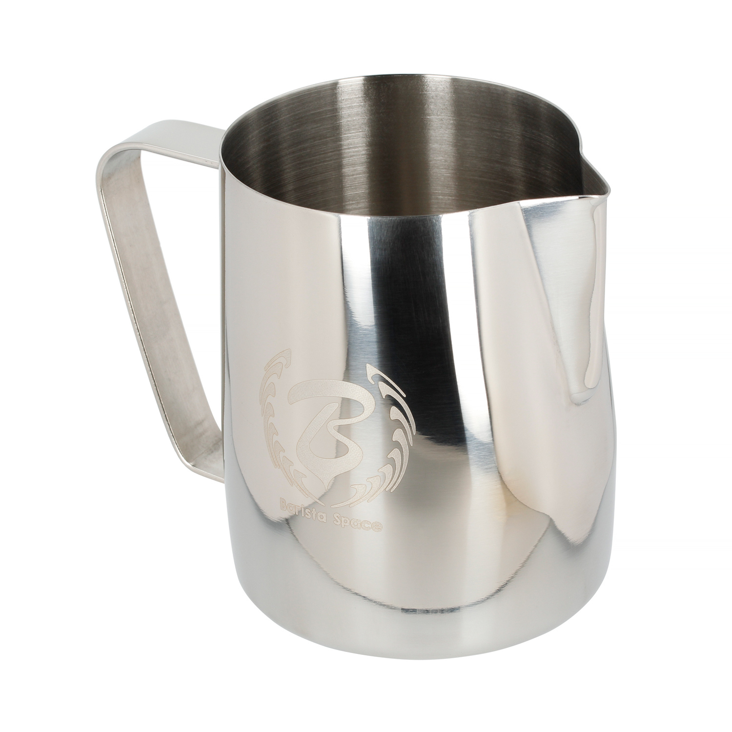 Barista Space - 600 ml Polished Silver Milk Jug