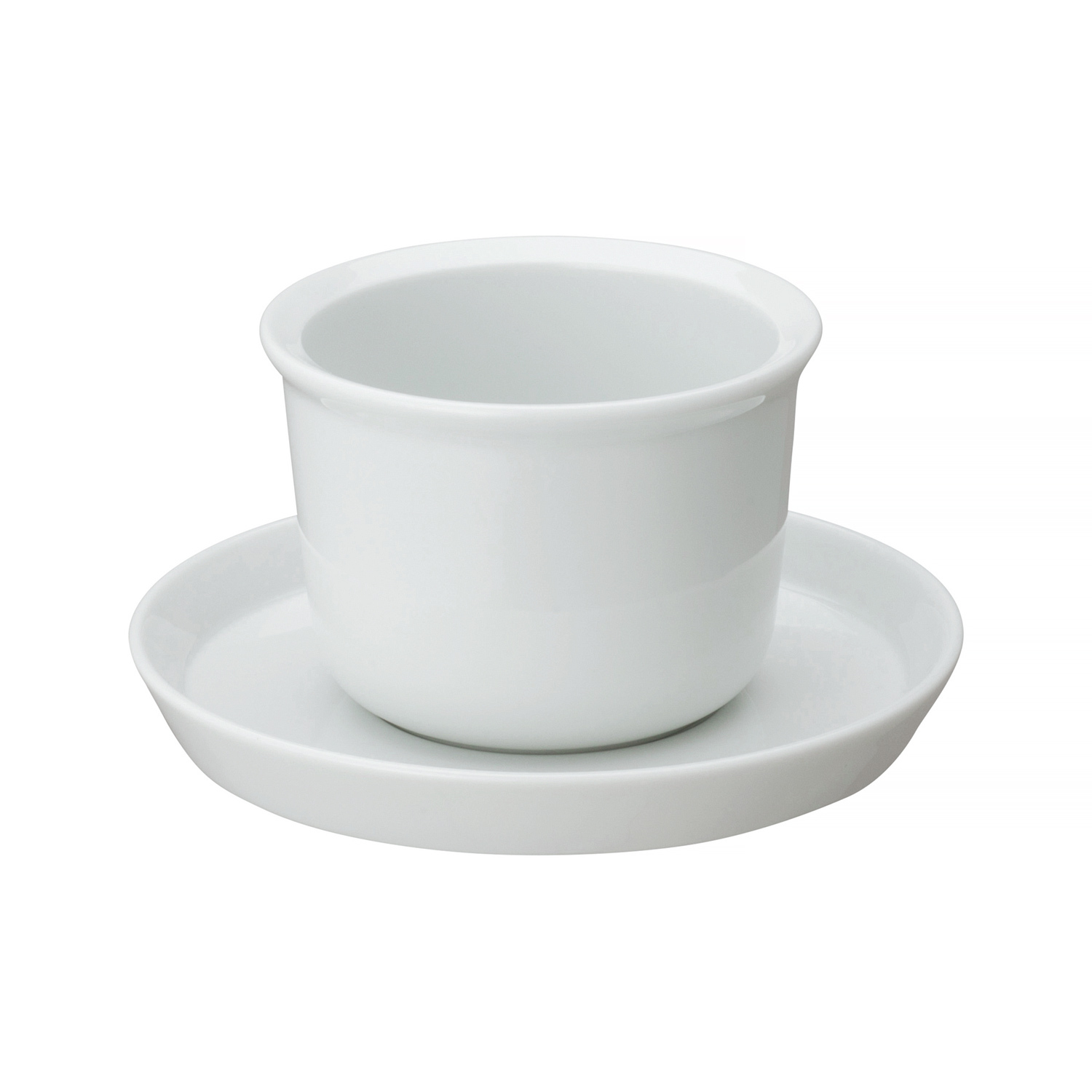 KINTO - LEAVES TO TEA Cup & Saucer White160ml