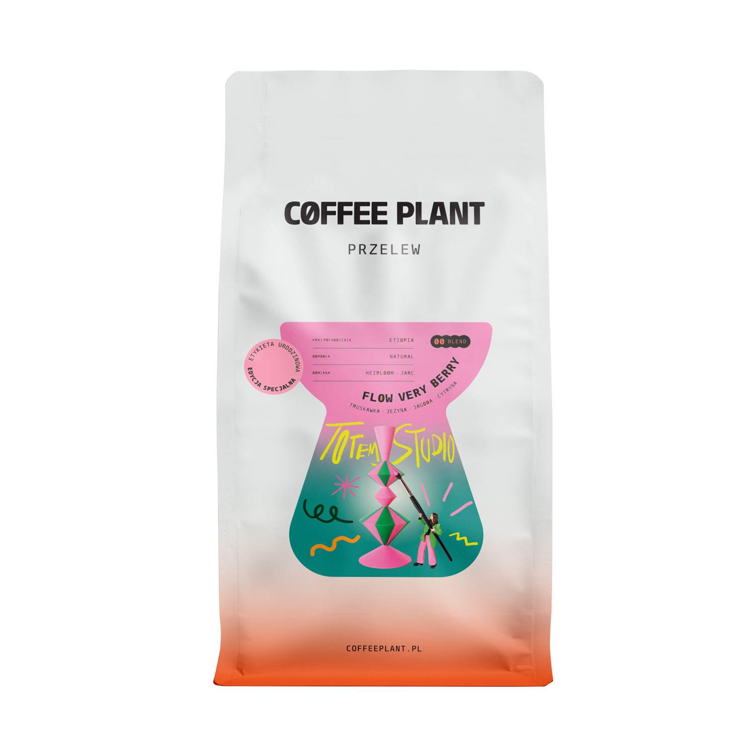 COFFEE PLANT - Birthday Coffee FLOW Very Berry Filter 800g