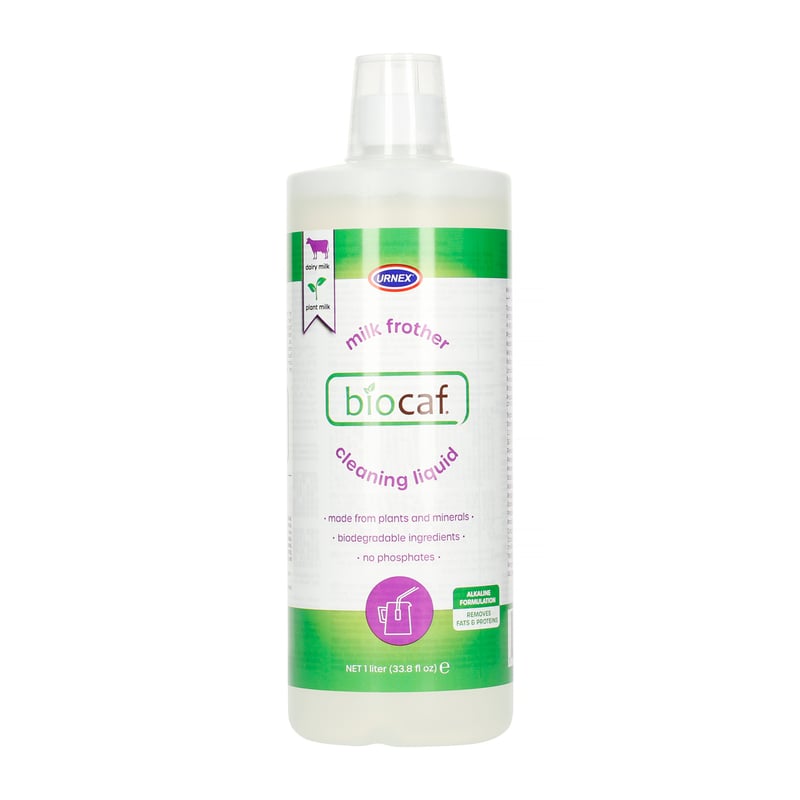 Urnex Biocaf - Milk Frother Cleaning Liquid 1L