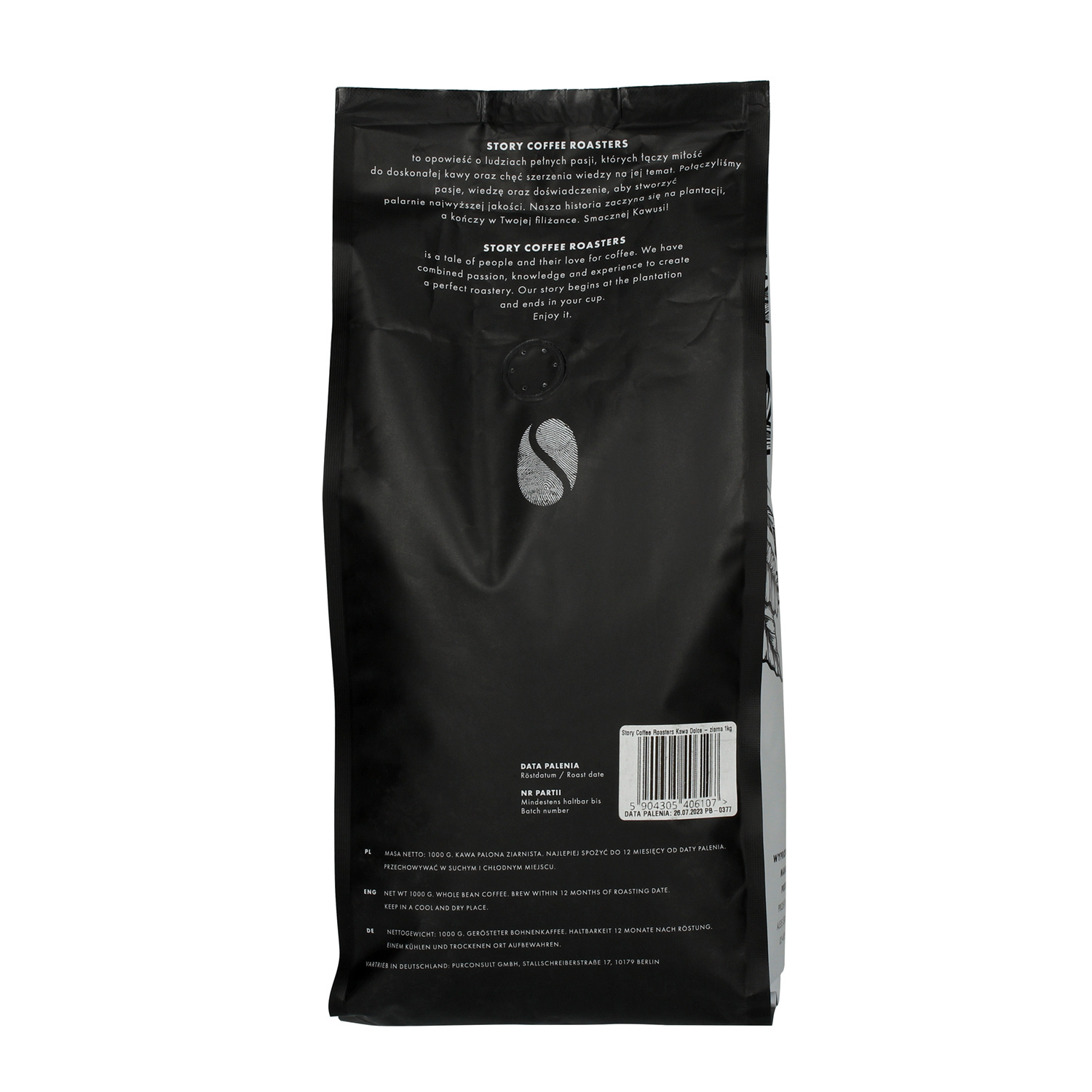 Story Coffee - Dolce Espresso Blend 1kg