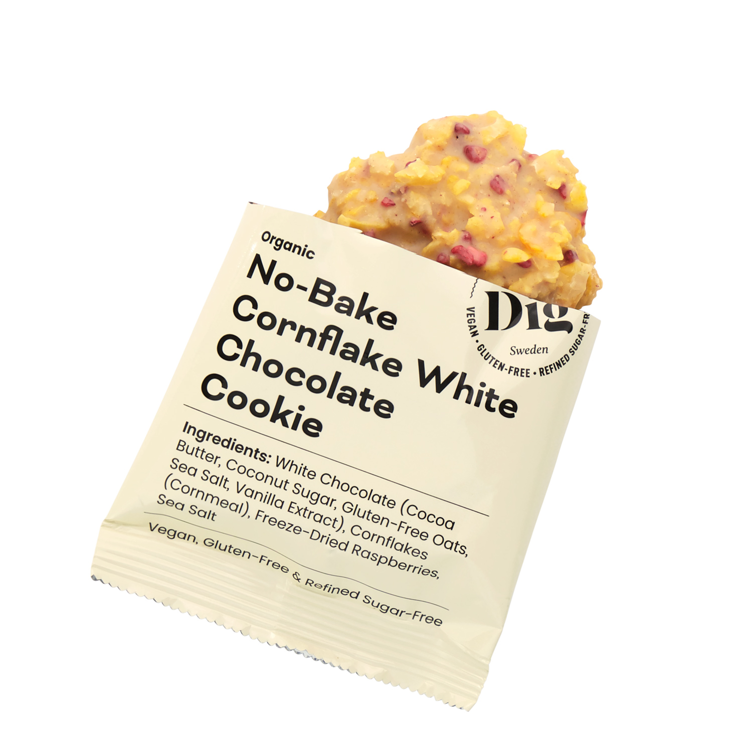 DIG - Baton No-Bake Cornflake White Chocolate Cookie 30 g