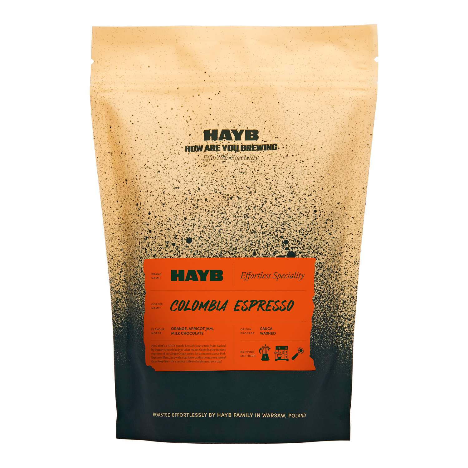 HAYB - kawa ziarnista Kolumbia San Sebastian Espresso 1 kg