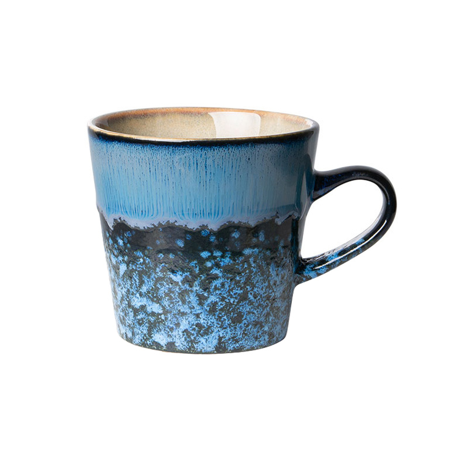 HKliving - 70s Americano Ceramic Mug Night 260ml