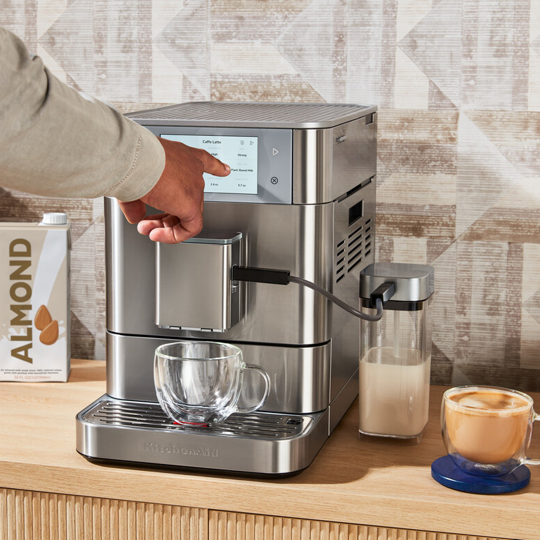 KitchenAid - Automatic Espresso Machine KF8 inox