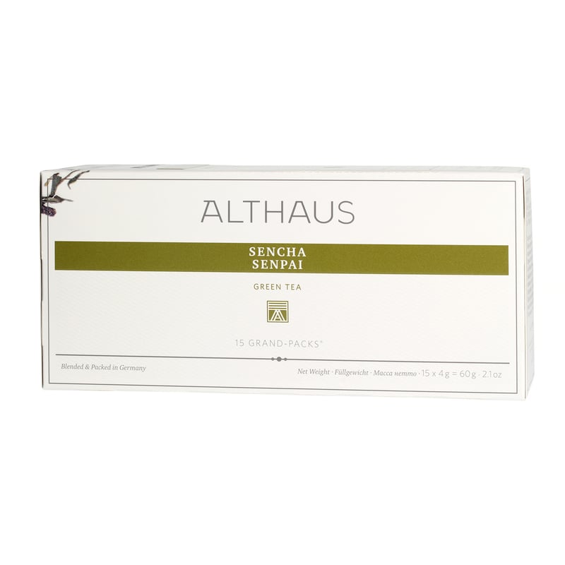 Althaus - Sencha Select Grand Pack - Herbata 15 dużych saszetek (outlet)