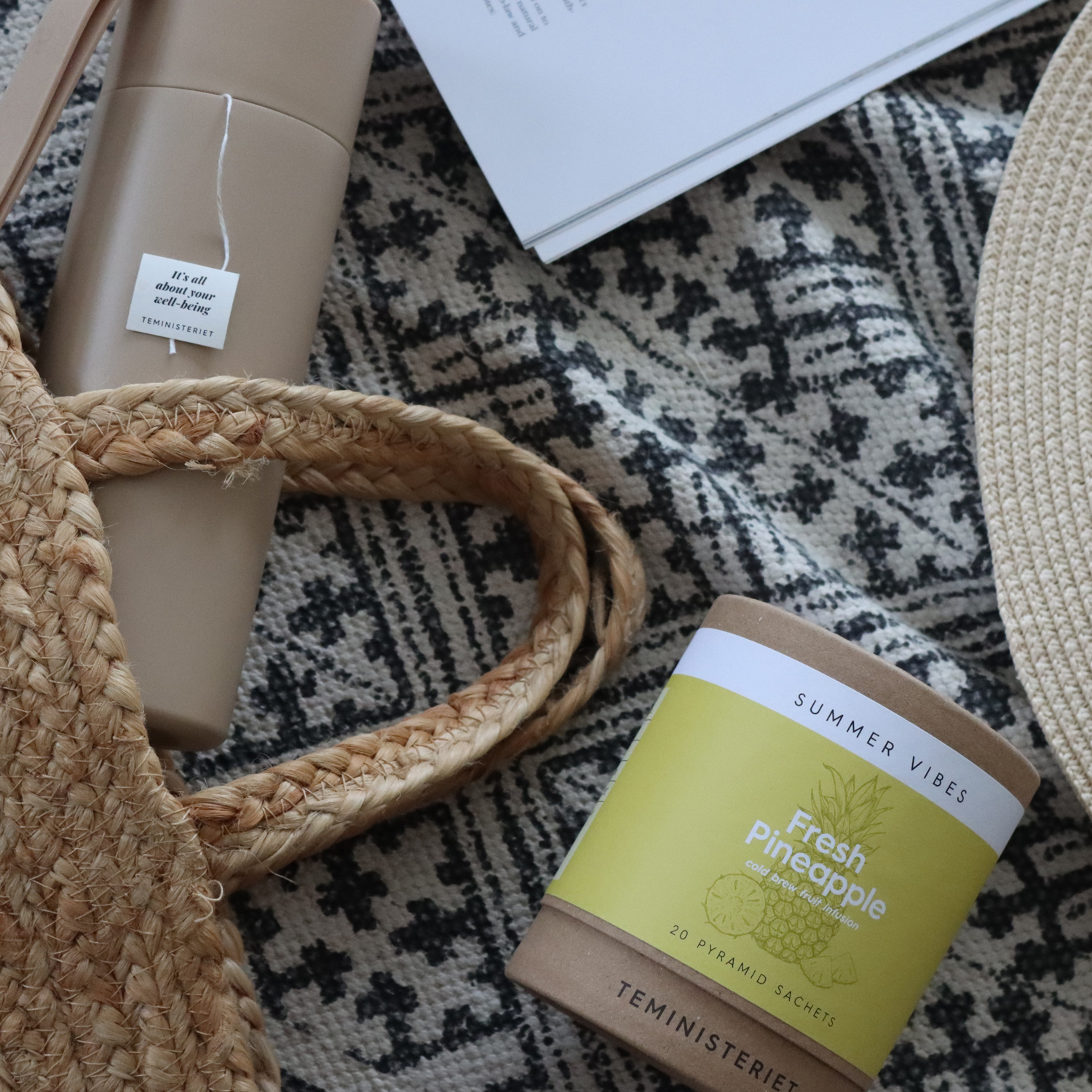 Teministeriet - herbata owocowa Summer Vibes Fresh Pineapple - 20 saszetek