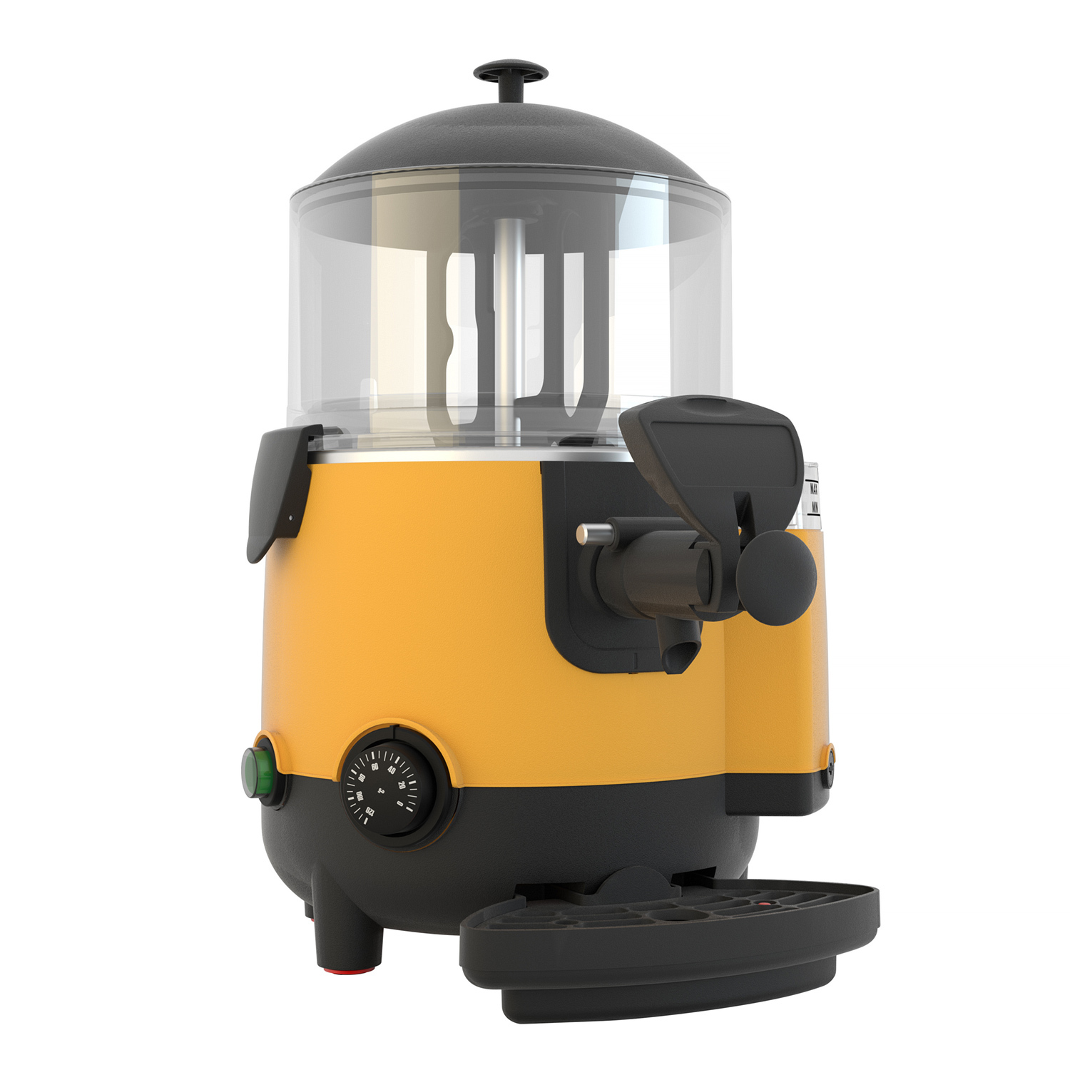 Sencotel Chocolady 5L Yellow Chocolate Dispenser