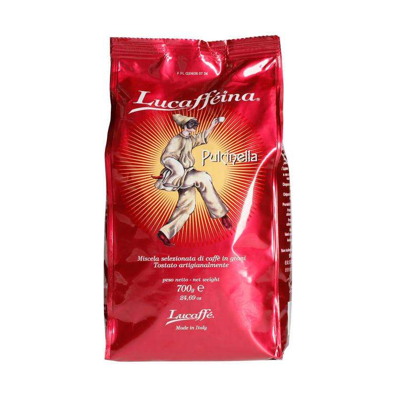Lucaffe - Lucaffeina Pulcinella - Whole-bean Coffee 700g