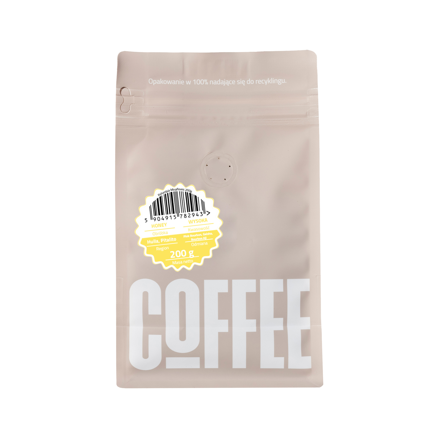 COFFEELAB - Colombia Miraflores Honey Filter 200 g