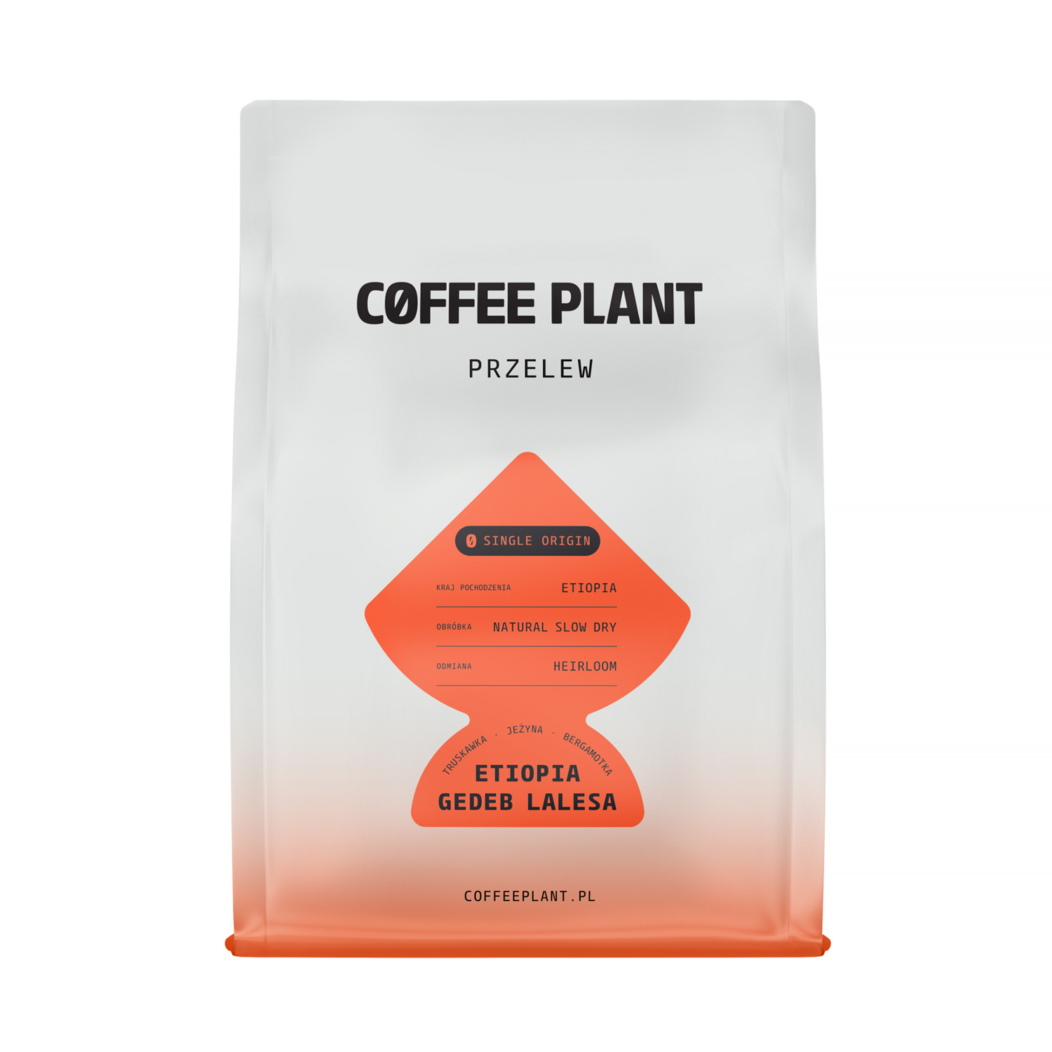 COFFEE PLANT - kawa ziarnista Etiopia Gedeb Lalesa Natural Filter 250 g