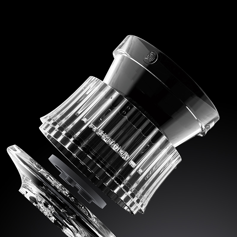 zeroHero - dripper plastikowy Speed 2-4 fil. - Przezroczysty