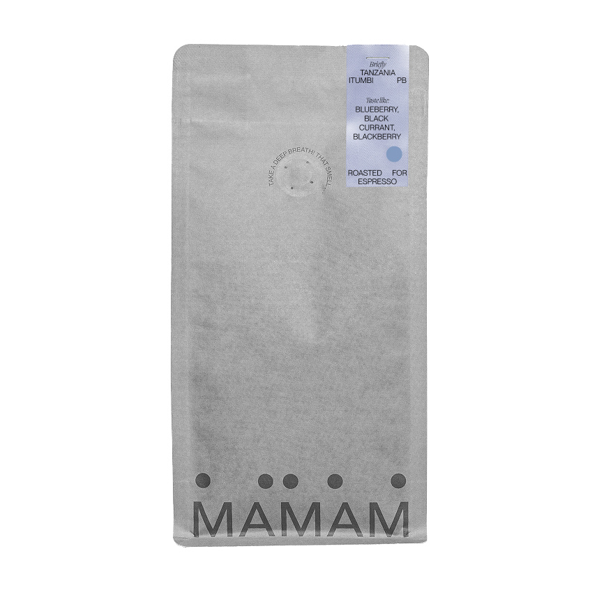 MAMAM - Tanzania Itumbi PB Washed Espresso 250 g