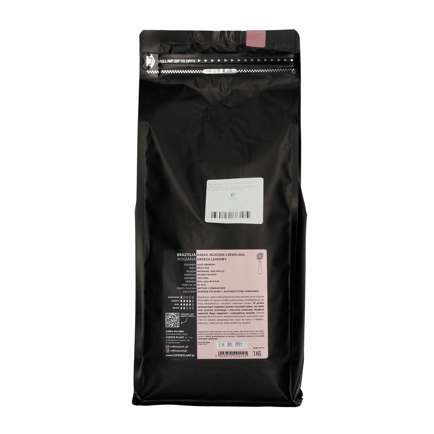 COFFEE PLANT - Brazylia Mogiana Espresso 1kg