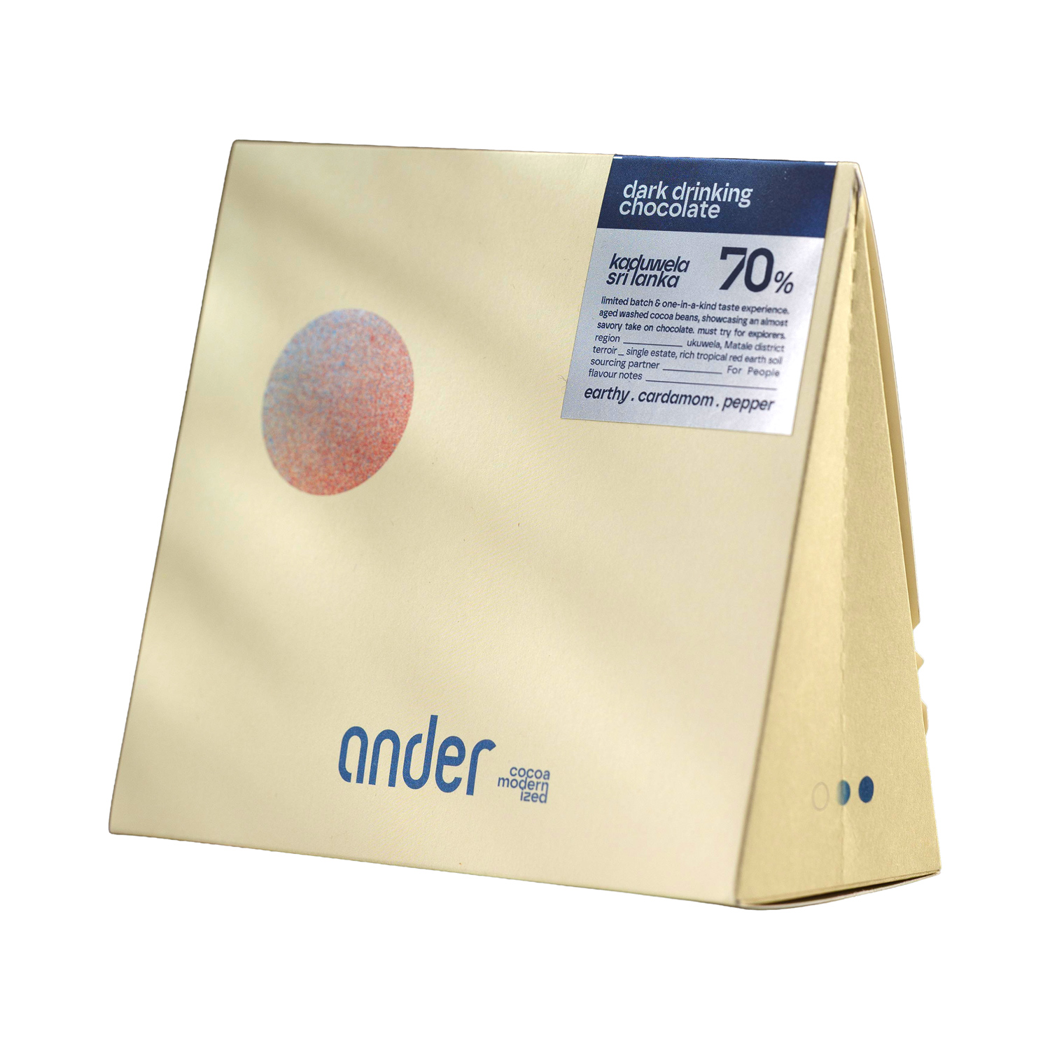 Ander - Czekolada do picia 70% Dark Sri Lanka 200 g