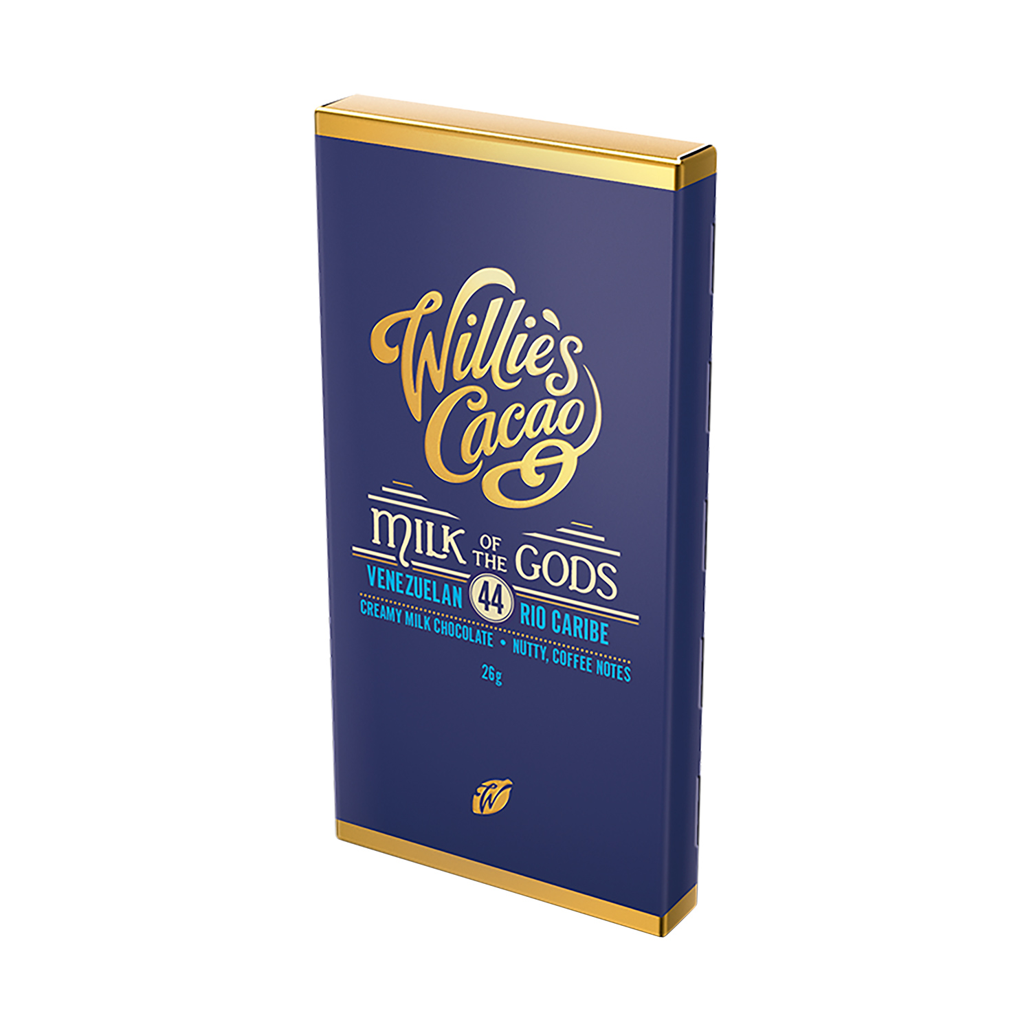 Willie's Cacao - Czekolada 44% - Milk of the Gods 26g