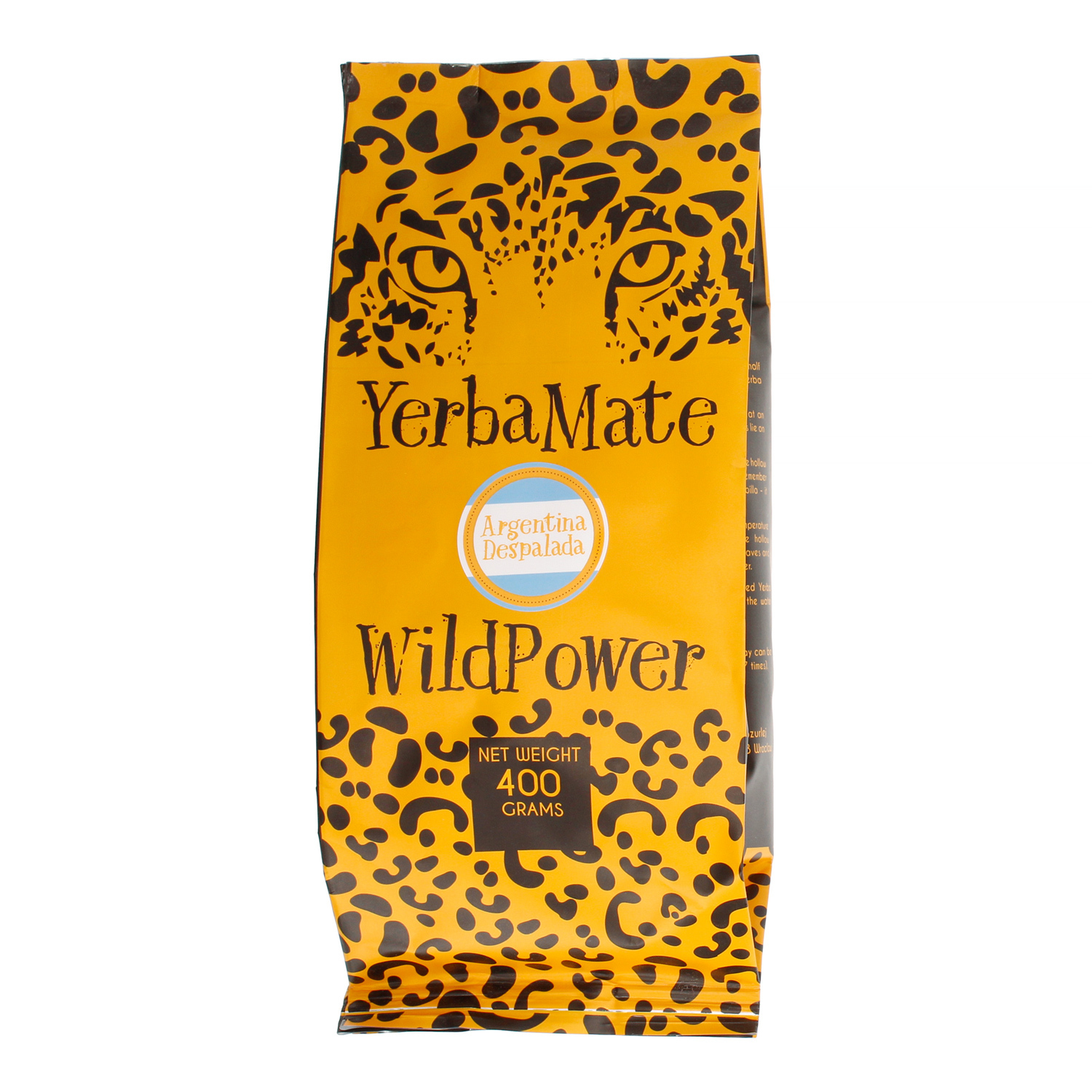 WildPower Argentina Despalada - yerba mate 400g