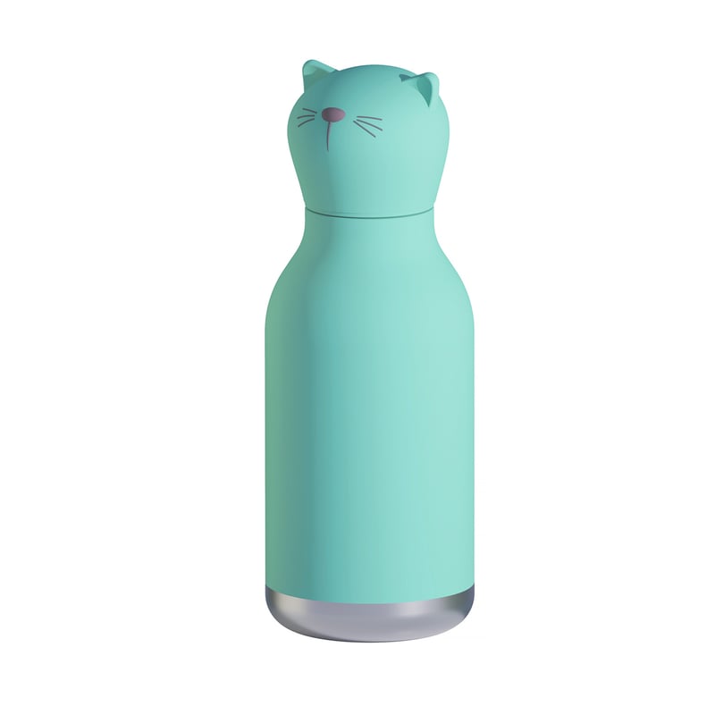 Asobu - Bestie Kitty - 460 ml Insulated Bottle with Straw