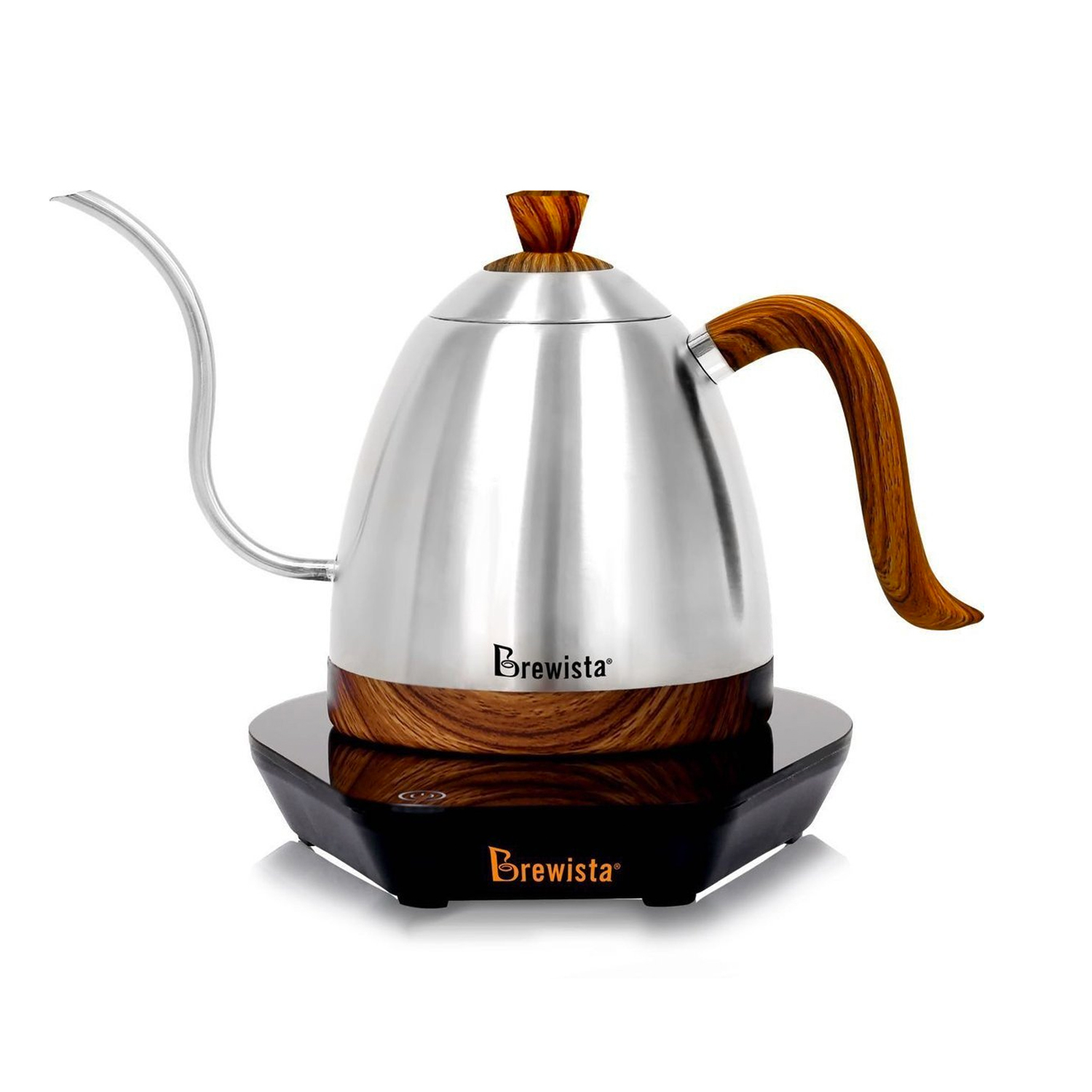 Brewista Artisan Gooseneck Variable Kettle Silver 0,6 L - Czajnik elektryczny srebrny