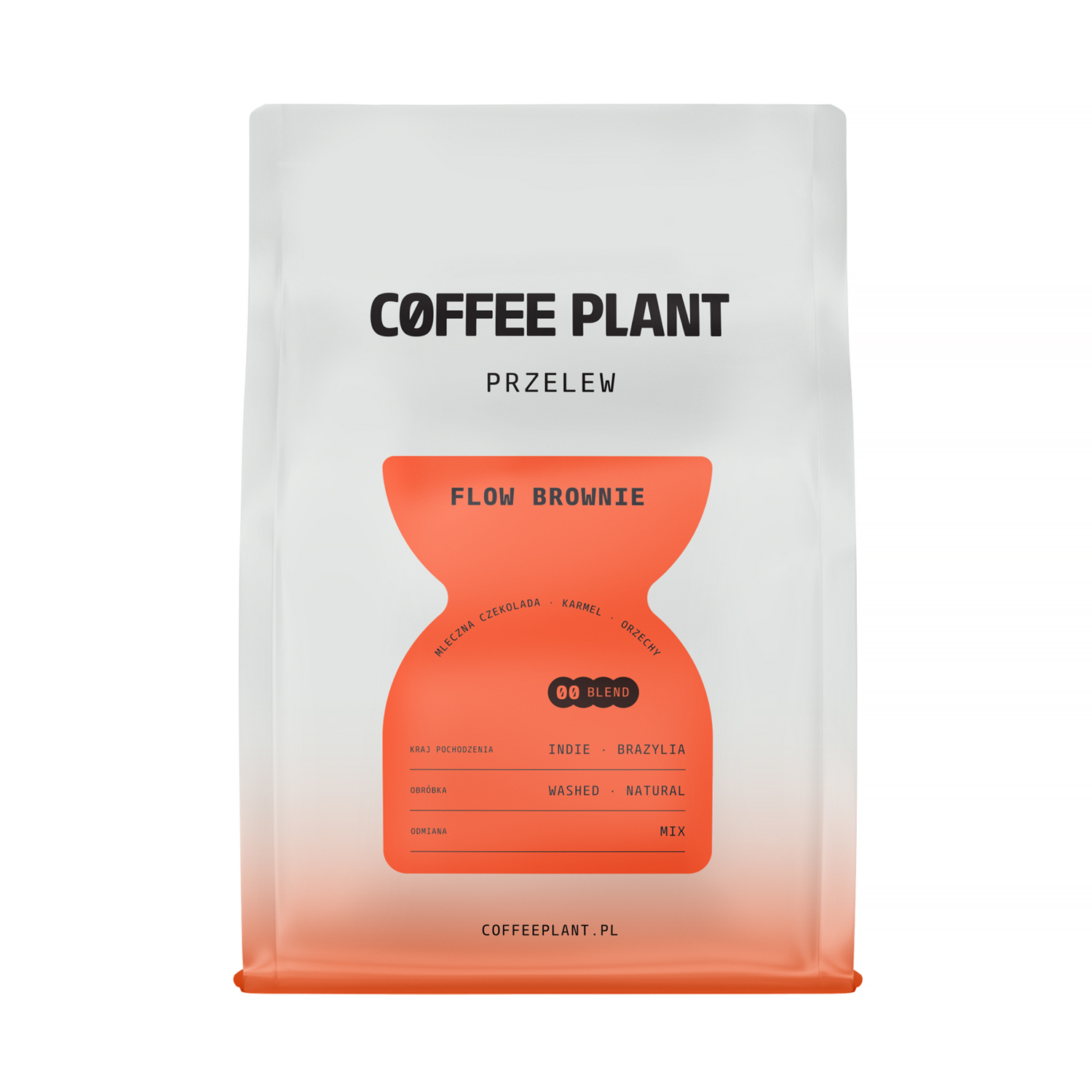 COFFEE PLANT - kawa ziarnista Flow Brownie Filter 250 g