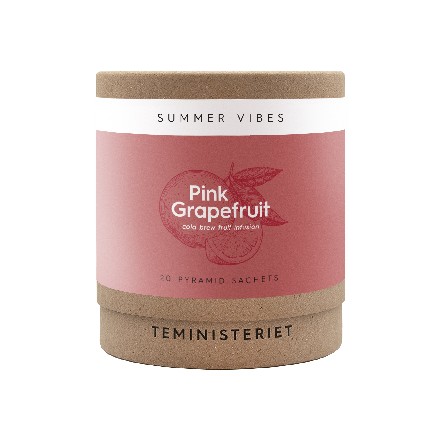 Teministeriet - herbata owocowa Summer Vibes Pink Grapefruit - 20 saszetek