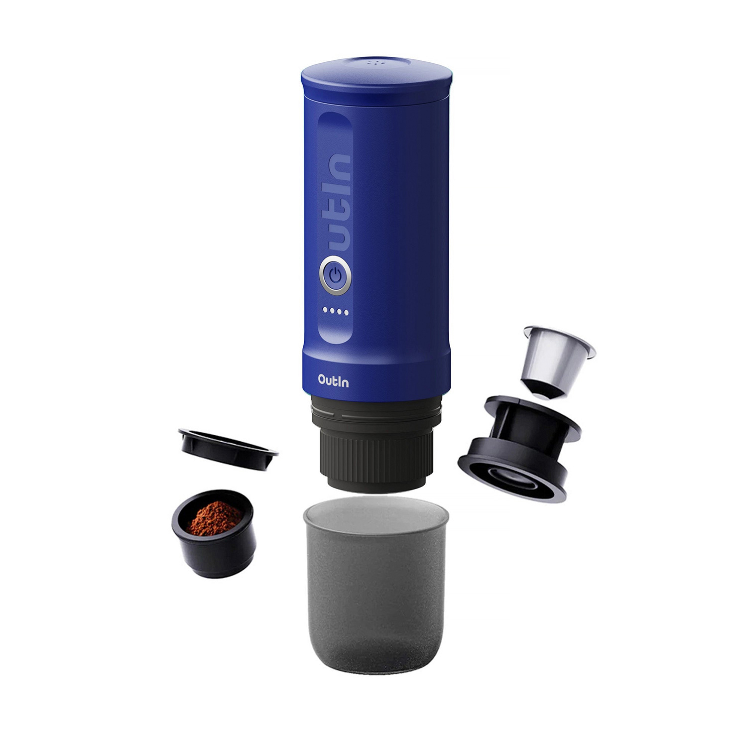 Outin - Limited Nano Espresso Maker Ocean Blue Set