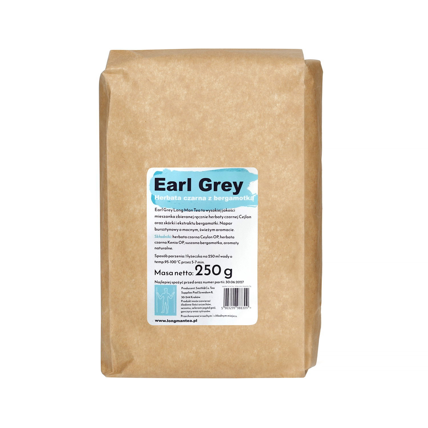 Long Man Tea - Earl Grey - Loose tea 250 g