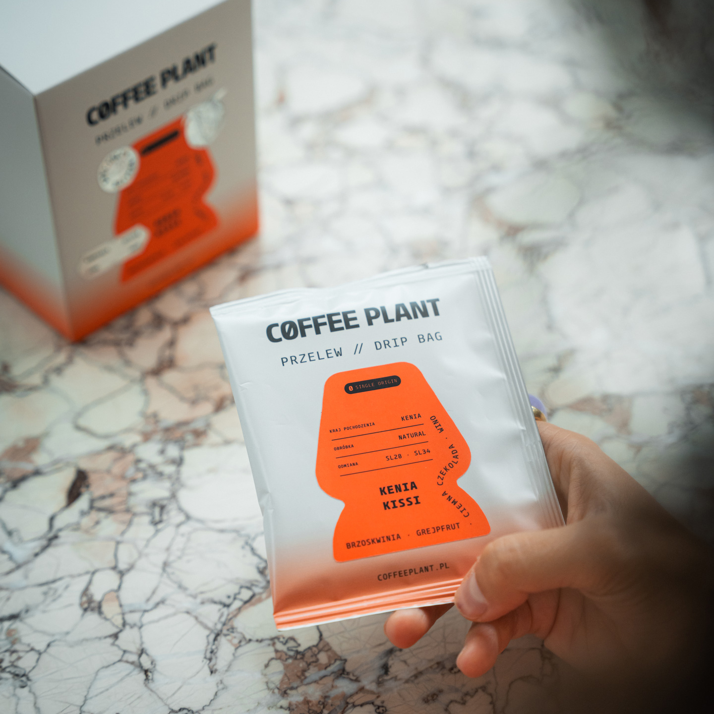 COFFEE PLANT - Kenia Kissi Drip Bag - 10 saszetek