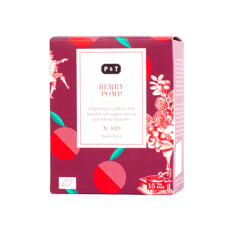Paper & Tea - Berry Pomp - 15 Tea Bags