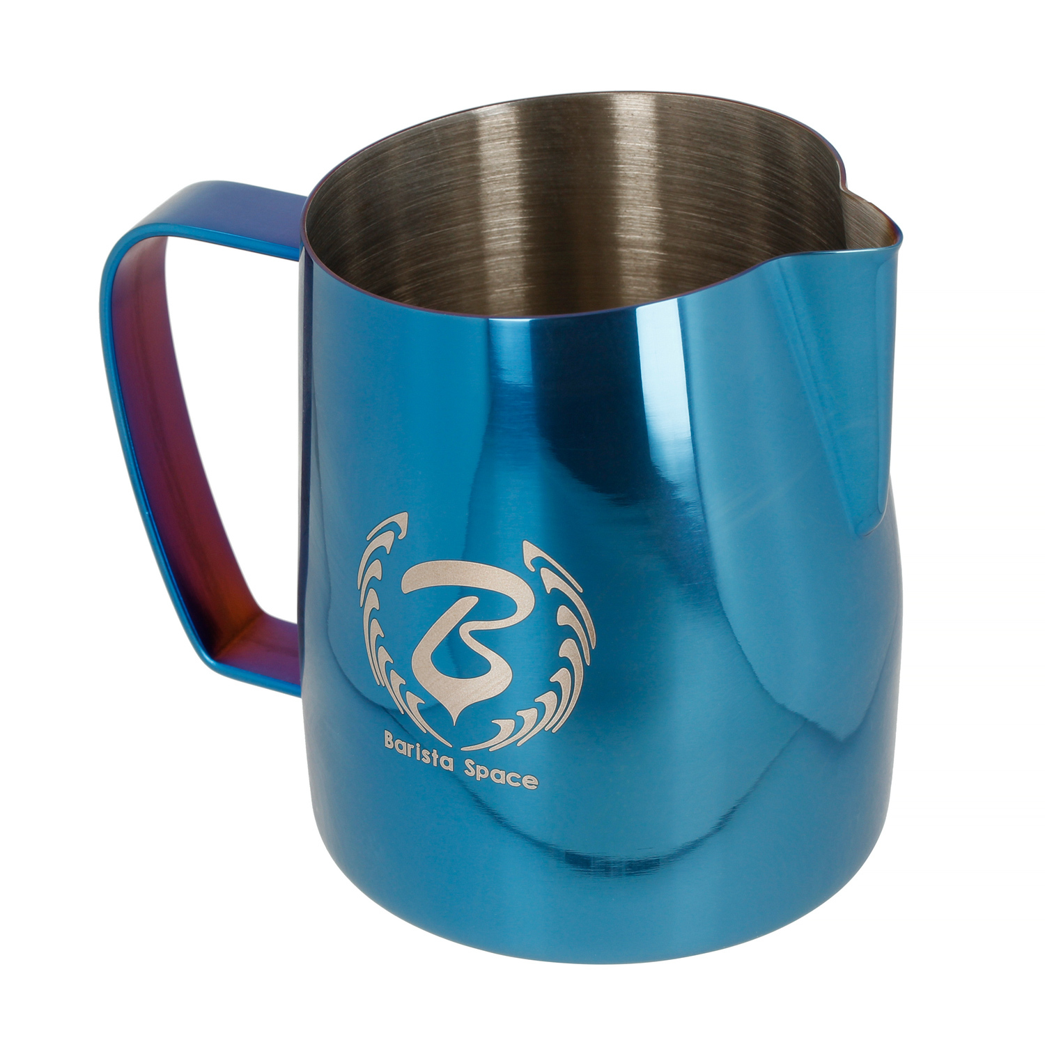 Barista Space - 450 ml Titanium Blue Milk Jug