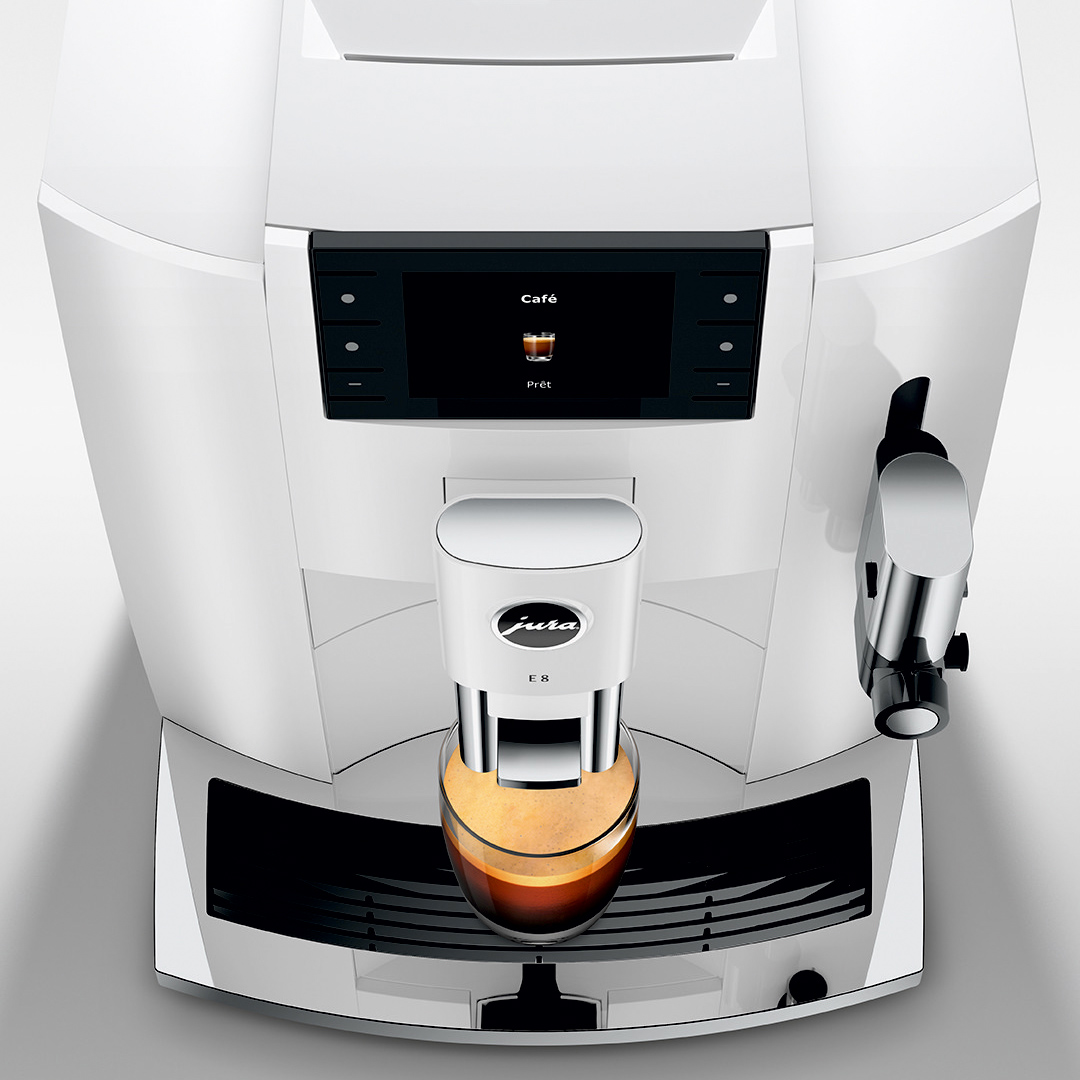 Jura - E8 Piano White (EC)